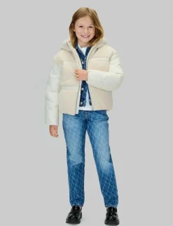 TEDDY SHINY PUFFER JACKET - Dunjackor & fodrade jackor|Calvin Klein Sale