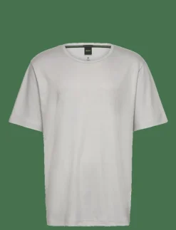 BOSS Tee Logo Future - T-shirts LIGHT/PASTEL GREY Online