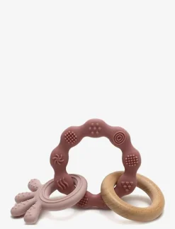 Teether bracelet, Squid and wood appendix. , LFBG approved - Bitleksaker|Magni Toys Hot