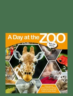 GLOBE Tell me more - A Day at the Zoo - Pedagogisk barnbok CHILDREN'S BOOK Outlet