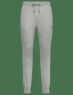 U.S. Polo Assn. TERKEL REG COT PE USPA M SWP - Sweatpants GREYMELANGE New