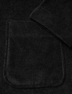 HUGO TERRY_HOODED GOWN - Morgonrock BLACK Discount