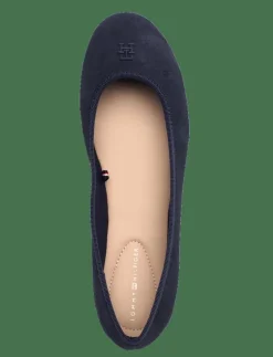 TH HARDWARE SUEDE BALLERINA - Ballerinas|Tommy Hilfiger Sale