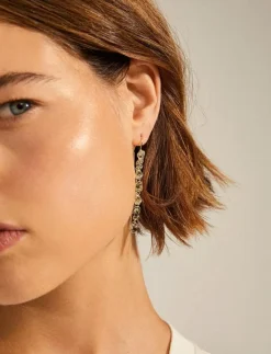 THANKFUL long chain earrings - Hängande örhängen|Pilgrim Hot