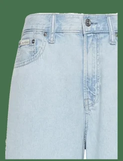 THE WIDE LEG LINEN - Vida byxor|Calvin Klein Jeans New