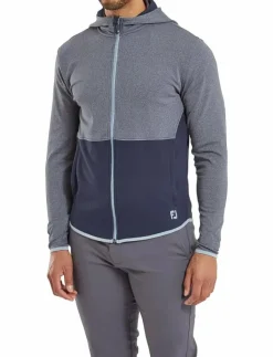 FootJoy ThermoSeries Full-Zip Hoodie - Golfjackor NAVY Hot