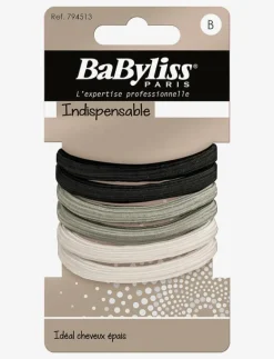 Babyliss Paris Thick elastics 6 pcs - Hårsnoddar CLEAR Clearance