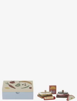 Bloomingville Thyra Play Set - Leksaksmat & Leksakstårtor BLUE New