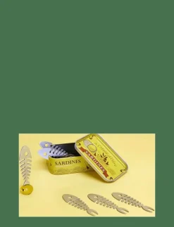 Tilltuggsgafflar Sardiner, set om 6 i plåtask - Gafflar|Balvi Best