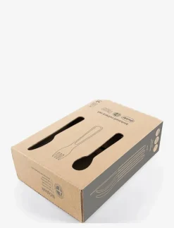 Dantoy TINY BIOBASED CUTLERY SET - Serveringsset OLIVE AND GREY Sale