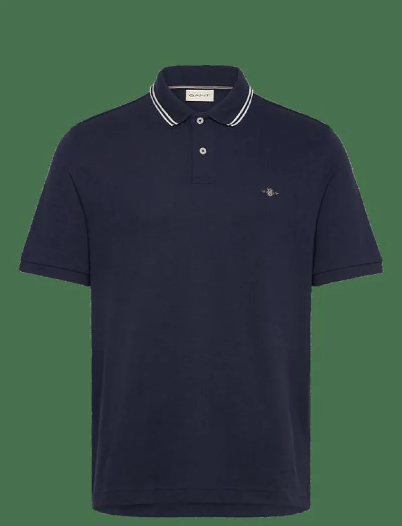 TIPPING COLLAR SS POLO - Kortärmade pikéer|GANT Outlet