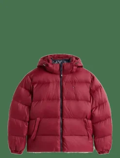 Tommy Jeans TJM ESSENTIAL DOWN JACKET EXT - Fodrade jackor RED WINE New