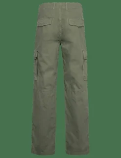 Tommy Jeans TJM JAIMIE TWILL RLX STR CARGO - Cargobyxor ARUBA GREEN