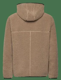 Tommy Jeans TJM REG BADGE TEDDY ZIP TRU EXT - Mellanlager COASTAL TAUPE Online