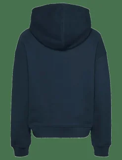 Tommy Jeans TJW BXY BADGE HOODIE EXT - Huvtröjor DARK NIGHT NAVY Sale