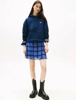 Tommy Jeans TJW BXY BADGE HOODIE EXT - Huvtröjor DARK NIGHT NAVY Sale