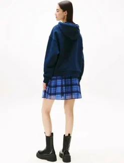 Tommy Jeans TJW BXY BADGE HOODIE EXT - Huvtröjor DARK NIGHT NAVY Sale