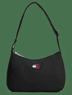Tommy Hilfiger TJW ESS DAILY SHOULDER BAG - Handväskor BLACK Clearance