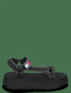 Tommy Hilfiger TJW EVA SANDAL - Platåsandaler BLACK Discount