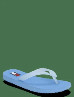 Tommy Hilfiger TJW LOGO FLIP FLOP - Sandaler SUGARPLUM BLUE Discount