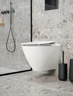 Zone Denmark Toalettborste Time - Badrumsinredning BLACK Clearance