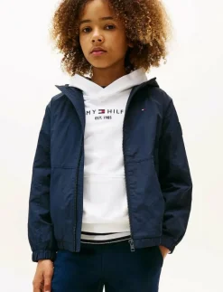 Tommy Hilfiger TOMMY FLAG EMB WINDBREAKER - Vindjacka DARK NIGHT NAVY Sale