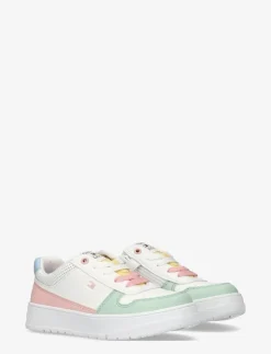 Tommy Hilfiger Low Cut Lace-up sneaker - Låga sneakers MULTICOLOR