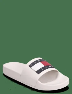 TOMMY JEANS FLAG POOL SLIDE ESS - Sandaler|Tommy Hilfiger Hot