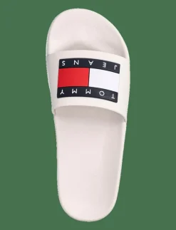 TOMMY JEANS FLAG POOL SLIDE ESS - Sandaler|Tommy Hilfiger Hot