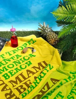 Towel printed Surfers Paradise - Badrumstextilier|Bercato New