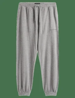 Tommy Hilfiger TRACK PANT - Joggingbyxor MEDIUM GREY HEATHER Sale