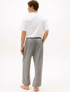 Tommy Hilfiger TRACK PANT - Joggingbyxor MEDIUM GREY HEATHER Sale