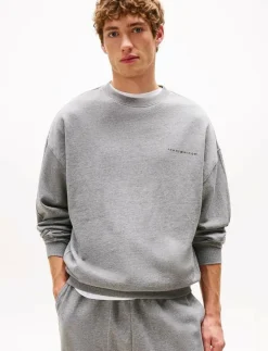 Tommy Hilfiger TRACK TOP - Pyjamasöverdelar MEDIUM GREY HEATHER Online