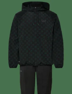 EA7 TRACKSUIT - Tracksuits FANCY BLACK Clearance