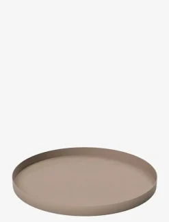 Cooee Design Tray Circle - Brickor TAUPE Sale