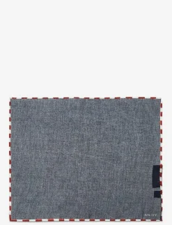 Tricolore Borders Navy - Näsdukar|AN IVY