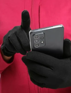 Icebreaker U 260 Tech Glove Liners - Fingervantar BLACK Best