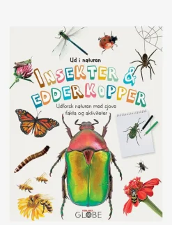 GLOBE Ud i naturen Insekter & edderkopper - Pedagogisk barnbok CHILDREN'S BOOK Discount