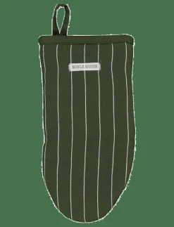 UGNSVANTE GRODA PINSTRIPE GRS GRÖN 15X30 - Grytlappar|Noble House Hot