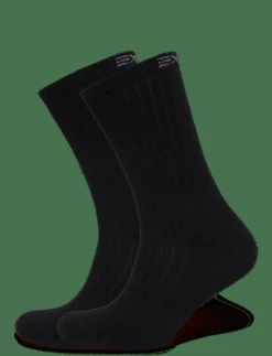 Exani ULLSTRUMPA 2-PACK M - Sockor BLACK Outlet
