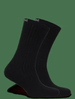 Exani ULLSTRUMPA 2-PACK M - Sockor BLACK Outlet