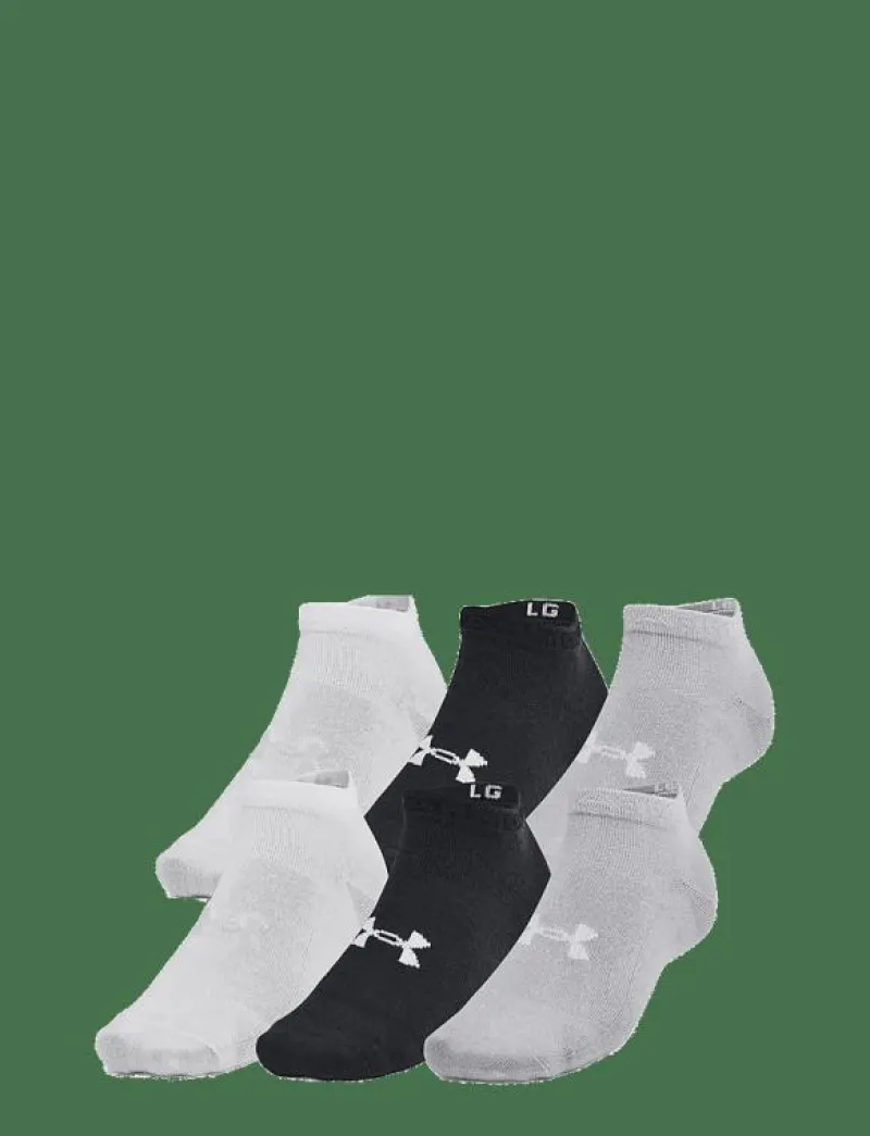 Unisex UA Essential 6pk Low - Strumpor|Under Armour Outlet