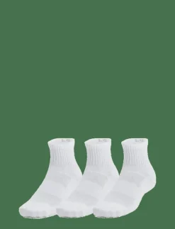 Unisex UA TC 3pk Qtr - Strumpor|Under Armour