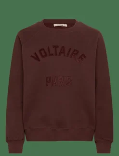 Zadig & Voltaire UPPER MO VOLTAIRE PARIS - Sweatshirts BURGUNDY Discount