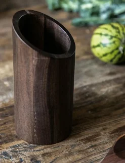 Satake Utensil rack Walnut - Förvaringsburkar BROWN New