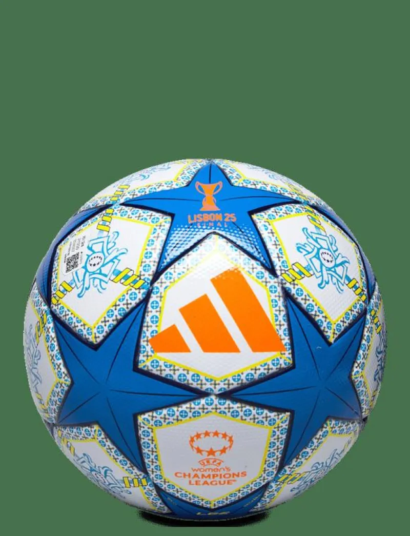 adidas Performance UWCL LGE - Fotbollar WHITE/ORANGE/NGTSKY/P Outlet