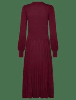 Jumperfabriken Valerie Dress - Midiklänningar BURGUNDY Hot