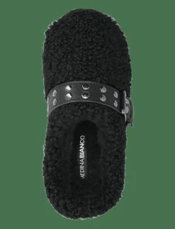 Bianco Varm Flatform Slip In #SU - Platta mules BLACK Hot