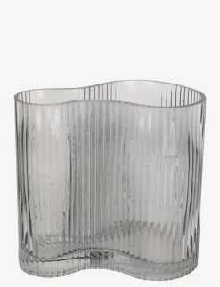 present time Vase Allure Wave - Tulpanvas DARK GREY Hot