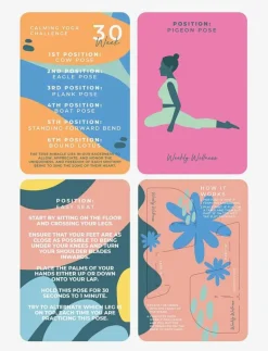 Gift Republic Veckans Välmående Yoga - Spel & pussel GREEN New